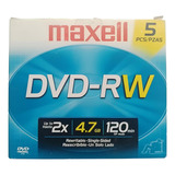 Dvd-rw Maxell  2x 5 Unidades