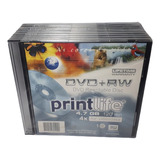 Dvd-rw Printlife Lacrado 4.7gb(4x) - 10