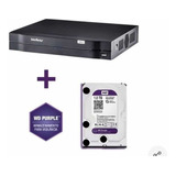 Dvr Hdcvi 1004 Tríbrido 4 Canais 720p Hd + Hd 1tb Wd Purple