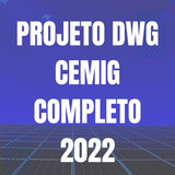 Dwg Projeto Fotovoltaico Editável Cemig - Padrão 2022.
