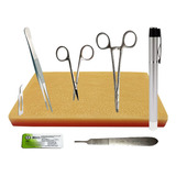 Easy Suture Simulador Pro + Kit Sutura Avançado + Lanterna