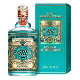 Eau De Cologne 4711 Perfume Unissex 200ml Selo Adipec
