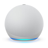 Echo Dot 4ª Geração Smart Speaker Com Alexa Amazon Bivolt Cor Branca 110v/220v