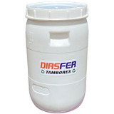 Eco 40 Litros Tambor/bombona Tampa De Rosca Branca 
