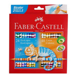 Ecolápis De Cor Faber Castell Bicolor