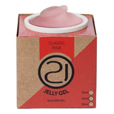Ecoline Jelly Gel Classic Pink Nails