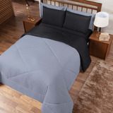 Edredom Casal Queen Cobertor Lençol 2,40m X 2,15m 06 Peça