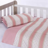 Edredom De Berço Bebê Cama Infantil Quarto Dupla Face Salmão