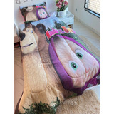Edredon Infantil Mash Eo Urso 02 Peças Oferta Diaria