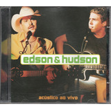 Edson & Hudson Cd Acústico Ao