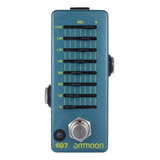 Effect Pedal Ammoon Pedal Equalizer, Liga De Alumínio De 7 B