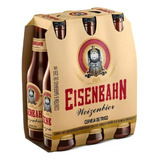 Eisenbahn Long Neck 355 Ml Weizenbier 6 Unidades