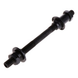 Eixo Furado Bike Traseiro Blocagem Cubo De Esfera Preto Bike