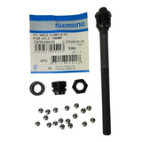 Eixo Traseiro Cubo Shimano Fh-rm35 Com Esferas - 146mm