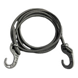 Elástico Extensor P/ Carga Moto Bike 3,00 Mts Preto 2 Peças