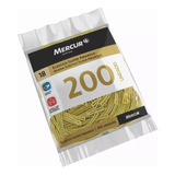 Elástico Mercur Latex Pacote Com 200 Elásticos Número 18