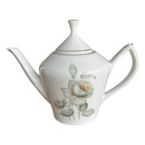 Elegância Que Perdura Bule De Chá Antigo Porcelana Pozzani