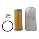 Elemento Filtro Diesel Motor Yanmar + Copo + Vedador + Mola