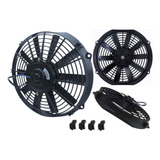 Eletro Ventilador Ar Condicionado Universal 12 Polegadas 12v