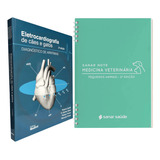 Eletrocardiografia De Cães E Gatos Diagnóstico De Arritmias + Sanar Note Medicina Veterinária Pequenos Animais, 2ªedição