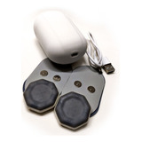 Eletroestimulador S/ Fio Massagem Relaxa Alivia Dor Muscular Cor Gelo