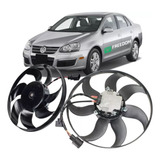 Eletroventilador Pequeno Ar Grande Radiador Jetta 2.5 Audi