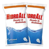 Elevador De Alcalinidade Piscina Ph Estável 2 Kg - Kit C/ 2