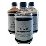 Elixir Composto Anti-diabetes, 500ml - Kit Com 4 Unidades
