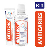 Elmex - Kit Elmex Anticarie ( Enxaguatório+ Creme Dental)