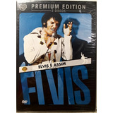 Elvis É Assim - Dvd Duplo - Dublado Lacrado Original Lacrado