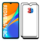 Em Dobro Película Vidro 3d Compatível Redmi 9a 9c A2 A1 10a