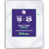Embalagem / Sacos A Vácuo 15x25 - 100 Und