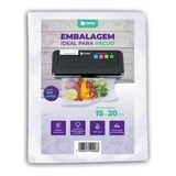 Embalagem A Vácuo 15x20 - 100 Unidades - Sacos A Vácuo