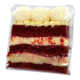 Embalagem Acetato P/ Slice Cake Cristal - Pct C/ 10 Unidades
