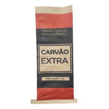 Embalagem De Papel P/ Carvão C/ Alça 3kg 100unid