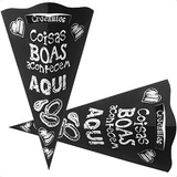 Embalagem Food Truck Cone Batata Frita G Colado (200 Un)