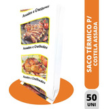 Embalagem Para Costela Assada Saco Térmico 1 Pct C/50 Full
