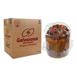 Embalagem Pet Panetone Cristal 500g Galvanotek