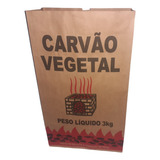 Embalagem Saco Carvão Vegetal Especial 3 Kg - 300 Unidades