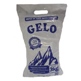 Embalagem Saco Gelo Cubo 3kg Com Codigo Barras Alça C/500uni