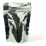 Embalagem Stand Up Pouch Metalizado Ziplock 8x12 -50 Un
