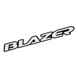 Emblema Adesivo Chevrolet Blazer 2001 Prata Resinado Bar014 Frete Fixo Fgc