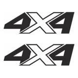 Emblema Adesivo Lateral 4x4 Frontier 2021 - Par