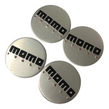 Emblema Adesivo Momo Italy Para Rodas Esportivas 50 Mm