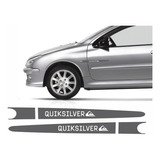 Emblema Adesivo Porta Peugeot 206 Quiksilver Qks01 Fk