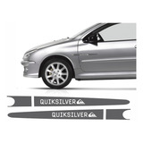 Emblema Adesivo Porta Peugeot 206 Quiksilver Qks01