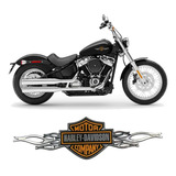 Emblema Adesivo Resinado  Harley Davidson