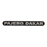 Emblema Adesivo Resinado Mitsubishi Pajero Dakar