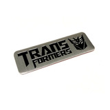 Emblema Adesivo Transformers Decepticons Tuning Em Aluminio