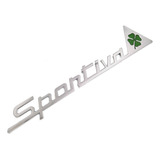Emblema Alfa Rom Sportiva Trevo 4